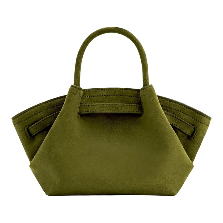 Club21 - JW PEI - Hana Mini Faux Suede Tote Bag - CROSS BODY - Olive
