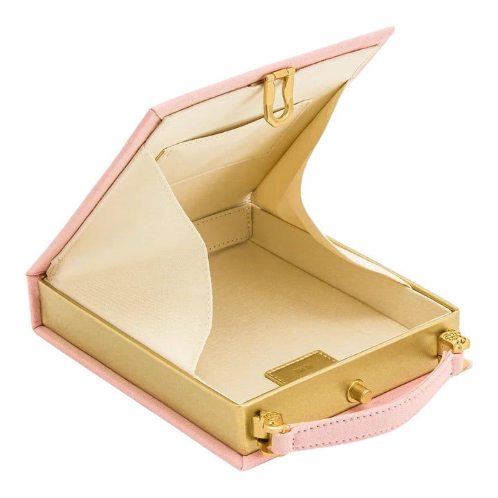 Club21 - JW PEI - Taya-Bakery Pattern Embroidered Clutch Bag - HANDBAGS - Pink