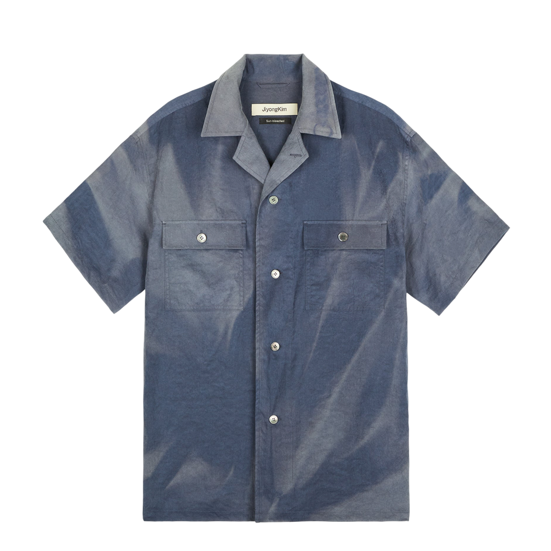 Sun-Bleached Tailored Collar Shirt