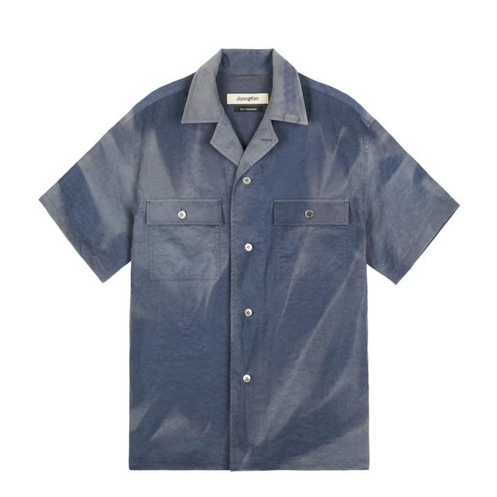 Sun-Bleached Tailored Collar Shirt