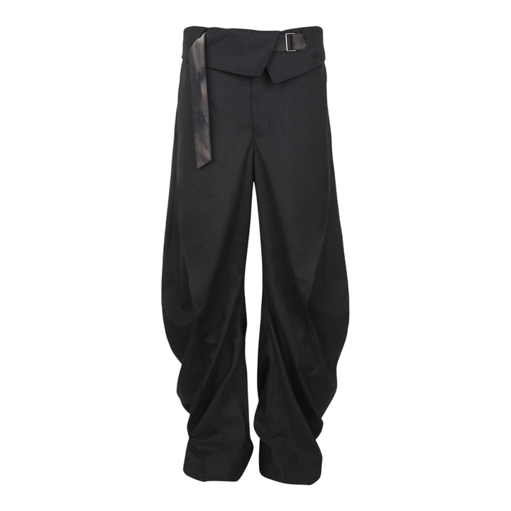 Club21 - JiyongKim - Sun-Bleached Curved Trousers - PANTS - Black