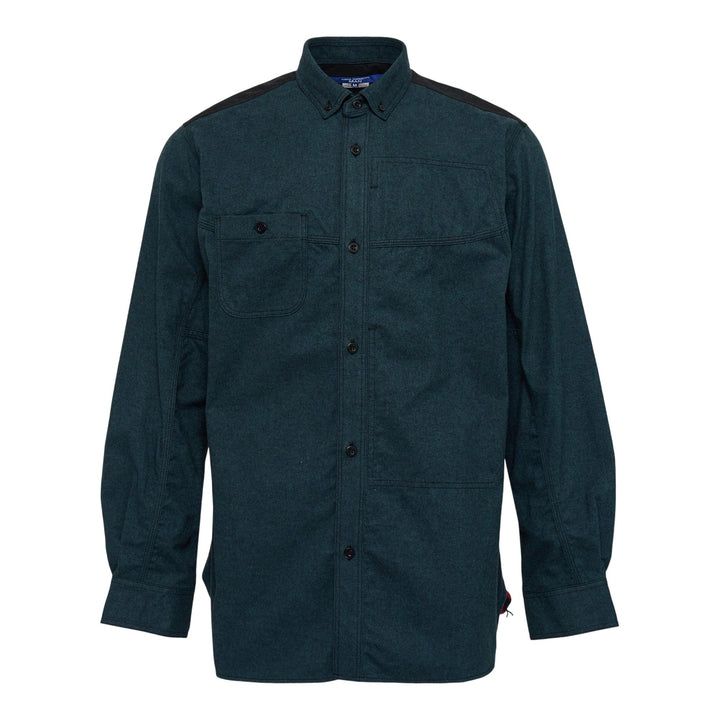 Club21 - Junya Watanabe - Cotton Flannel Shirt - SHIRTS - Blue