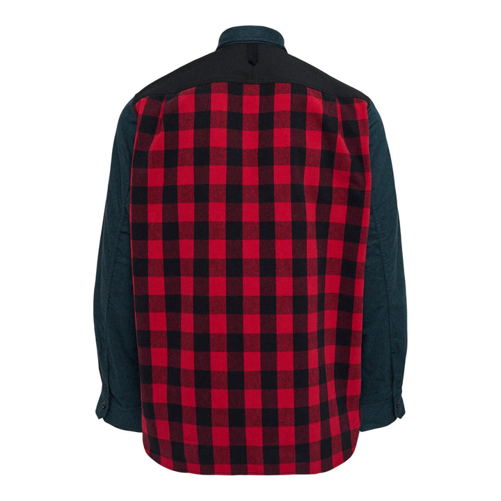 Club21 - Junya Watanabe - Cotton Flannel Shirt - SHIRTS - Blue