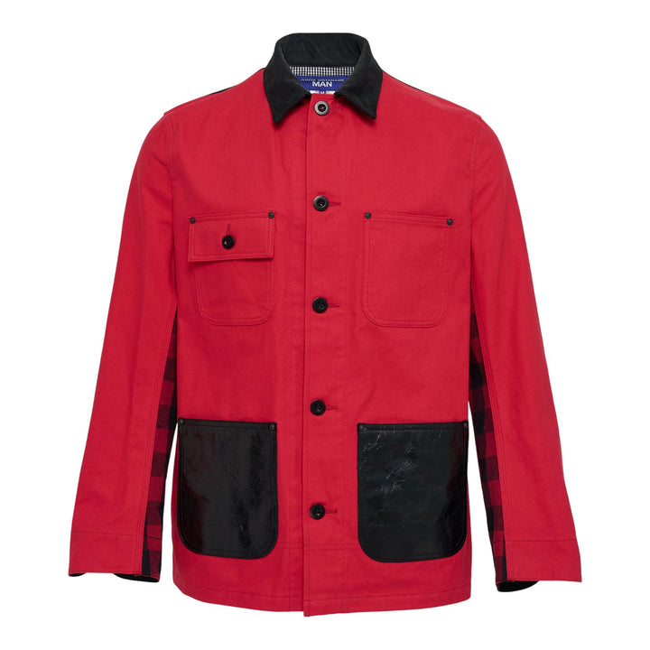 Club21 - Junya Watanabe - Cotton Serge X Cotton Duck Blouson - BLOUSON - Red