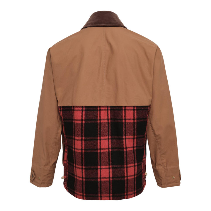 Club21 - Junya Watanabe - Reversible Cotton Oxford X Wool Blouson - BLOUSON - Beige