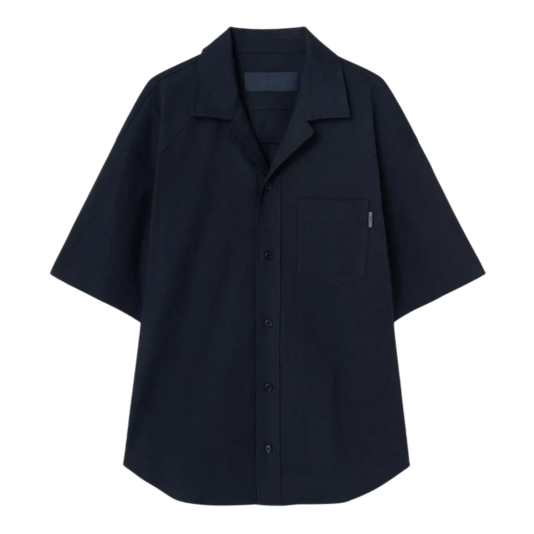 Áo sơ mi ngắn tay bằng linen