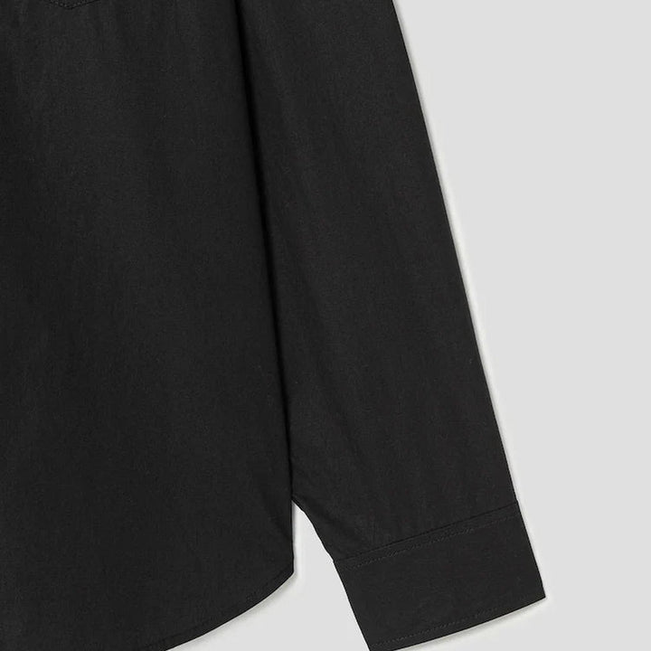 Club21 - Juun.J - Moon Graphic Shirt - SHIRTS - Black