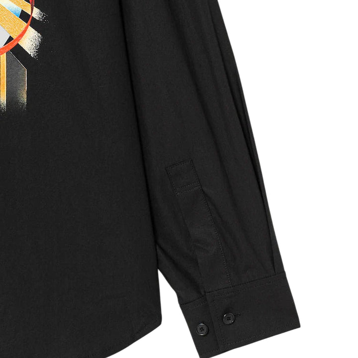 Club21 - Juun.J - Moon Graphic Shirt - SHIRTS - Black