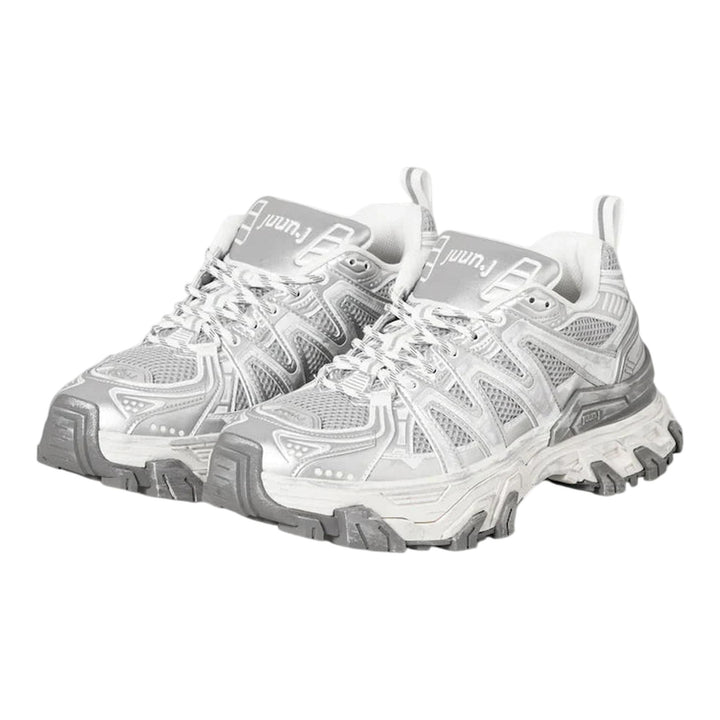 Club21 - Juun.J - Synthetic Leather Trainer Shoes - SNEAKERS - Light Grey