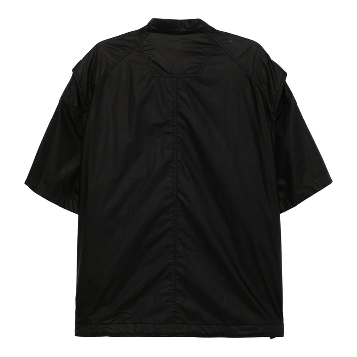 Club21 - Juun.J - Worker Pocket Short Sleeve Shirt - SHIRTS - Black