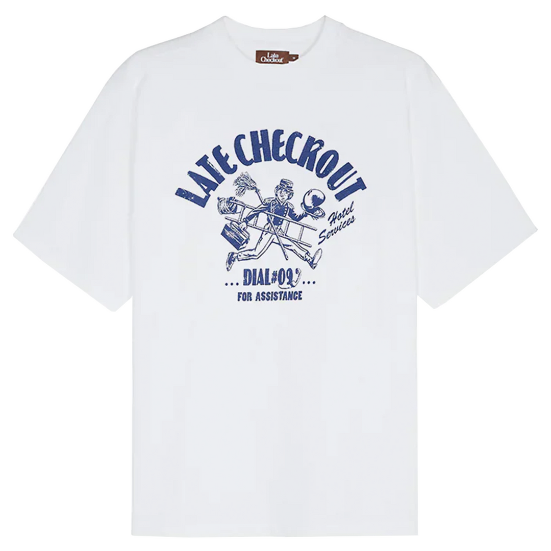 Áo thun Dịch vụ Khách sạn Trắng