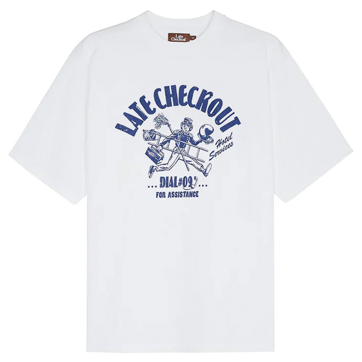 Áo thun Dịch vụ Khách sạn Trắng