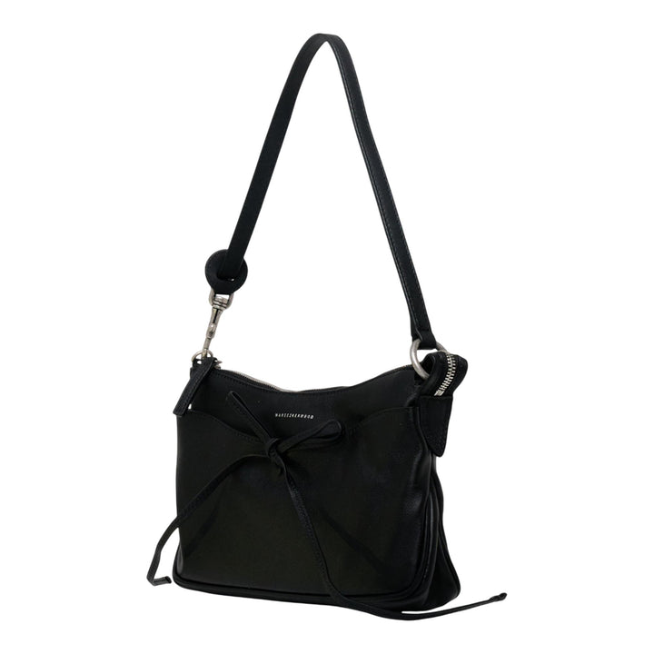 Club21 - MARGESHERWOOD - Ribbon Pochette - SHOULDER BAGS - Black