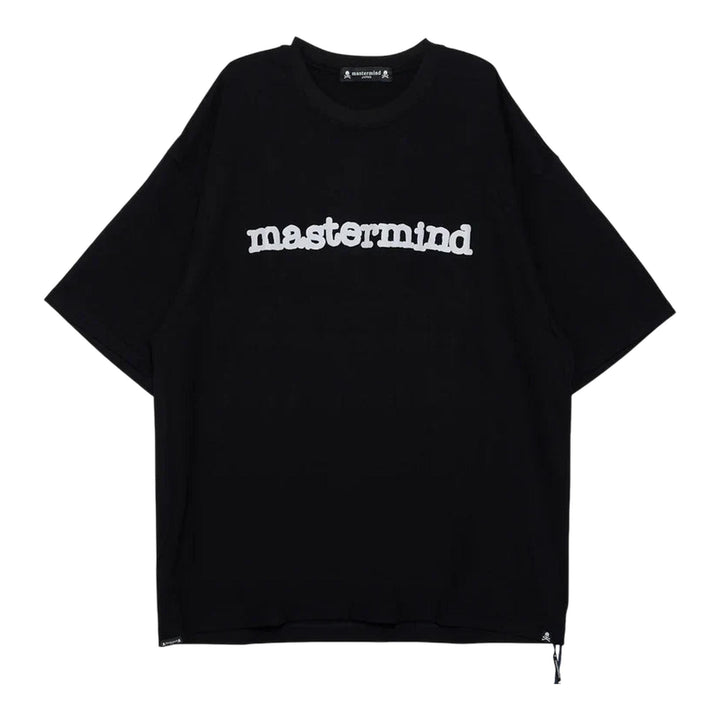 Club21 - MASTERMIND - Boxy Fit Hand Drawn Short Sleeve Tee - TEES - Black