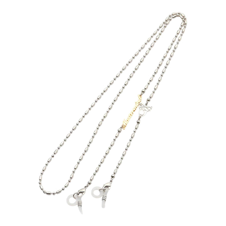 Club21 - MASTERMIND - Earbud/Eyewear Chain - CHAINS - Silver