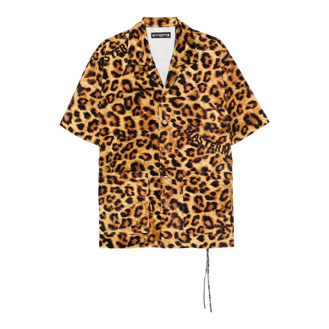 Club21 - MASTERMIND - Leopard Short Sleeve Shirt - SHIRTS - Print