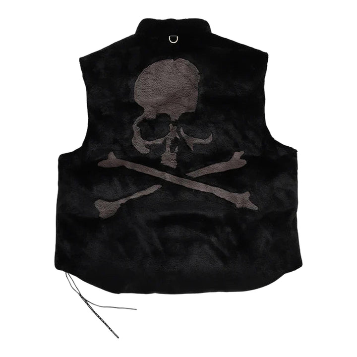 Club21 - MASTERMIND - Reversible Down Vest - GILETS - Black