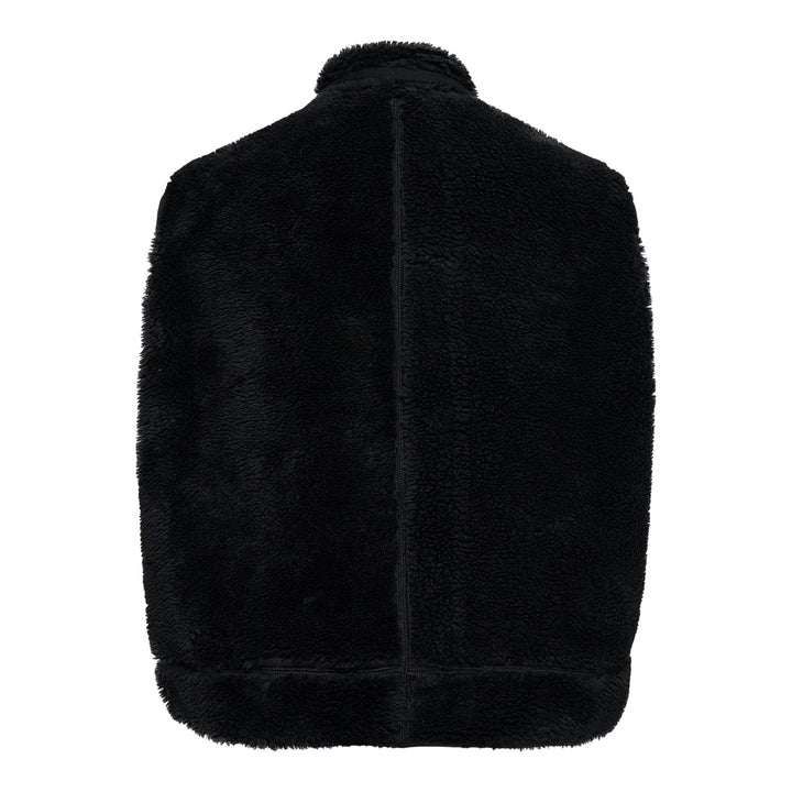 Club21 - MIHARA YASUHIRO - Amateur Sewn Wide Back Boa Vest - GILETS - Black