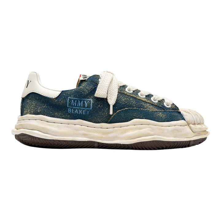 Club21 - MIHARA YASUHIRO - BLAKEY Original Sole Vintage Suede Low-Top Sneaker - SNEAKERS - Blue