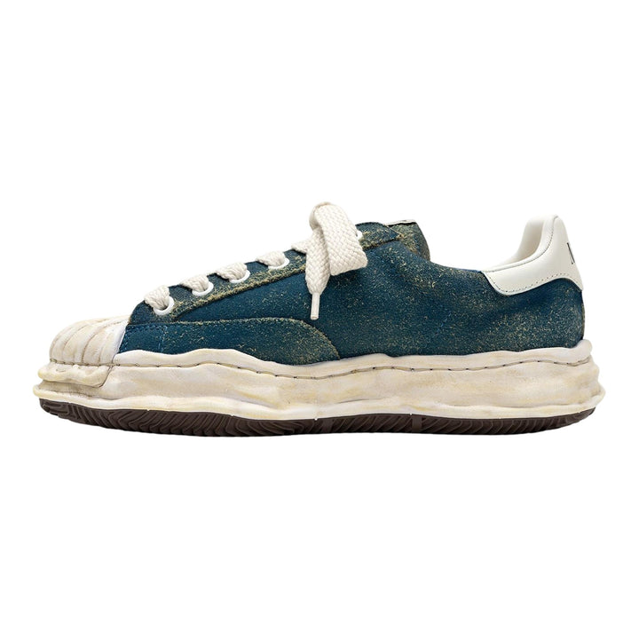 Club21 - MIHARA YASUHIRO - BLAKEY Original Sole Vintage Suede Low-Top Sneaker - SNEAKERS - Blue