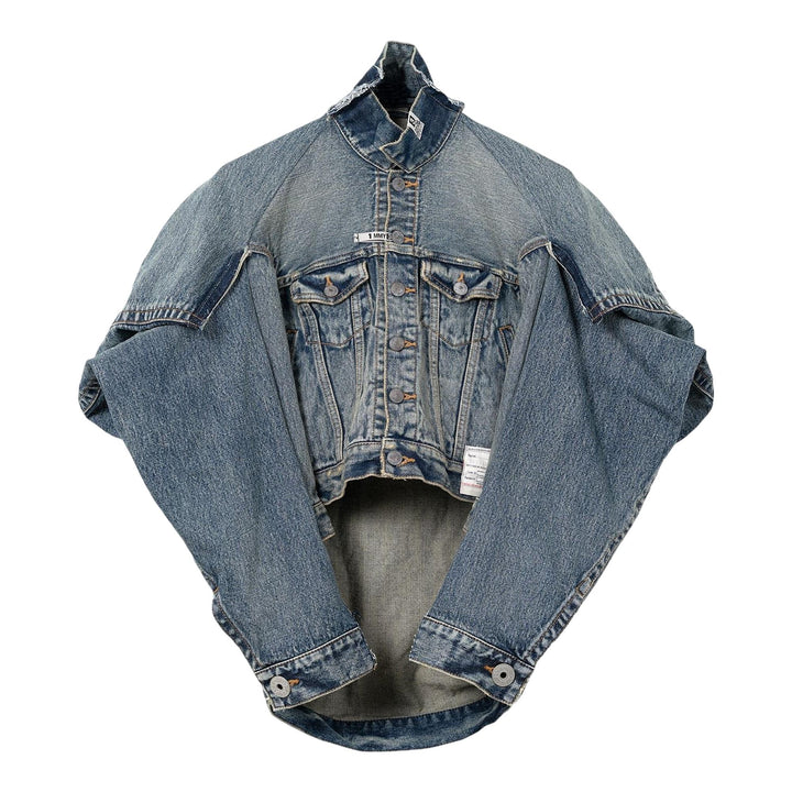 Club21 - MIHARA YASUHIRO - Combinated Denim Jacket - BLOUSON - Indigo