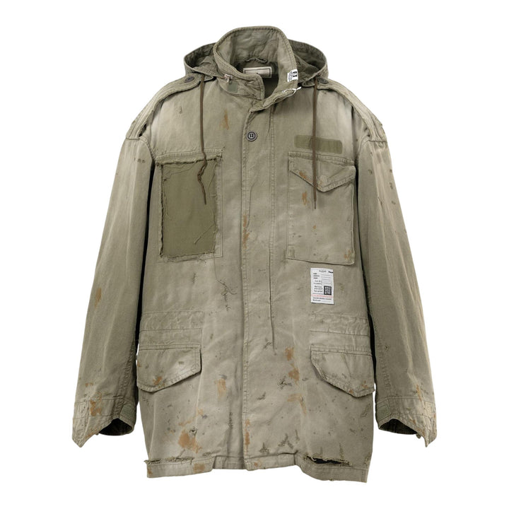 Club21 - MIHARA YASUHIRO - Distressed M 65 Jacket - BLOUSON - Khaki