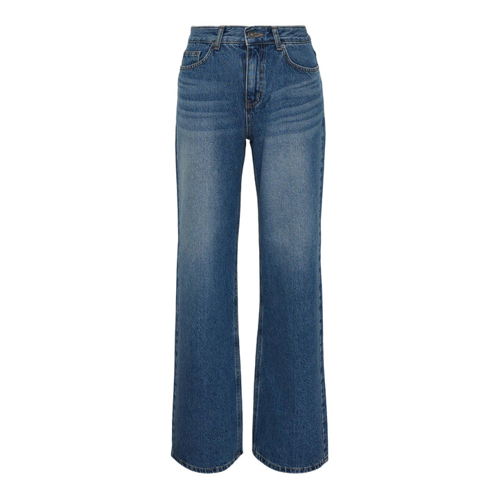 Club21 - MMAM - Medium Light Blue Wash Straight Leg Jeans - JEANS - Denim