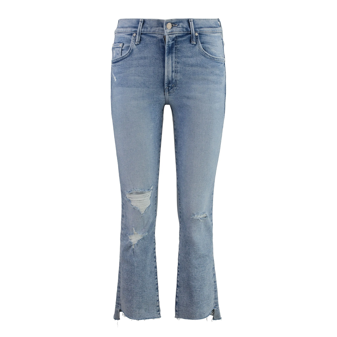 Quần jeans The Insider Crop Step Fray