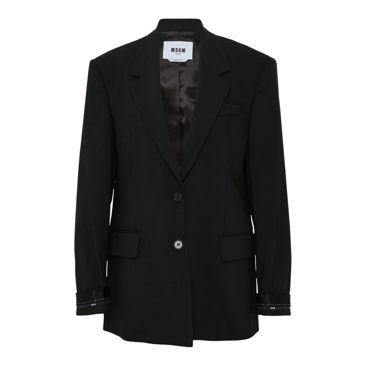 Club21 - MSGM - Black Blazer - JACKETS - Black