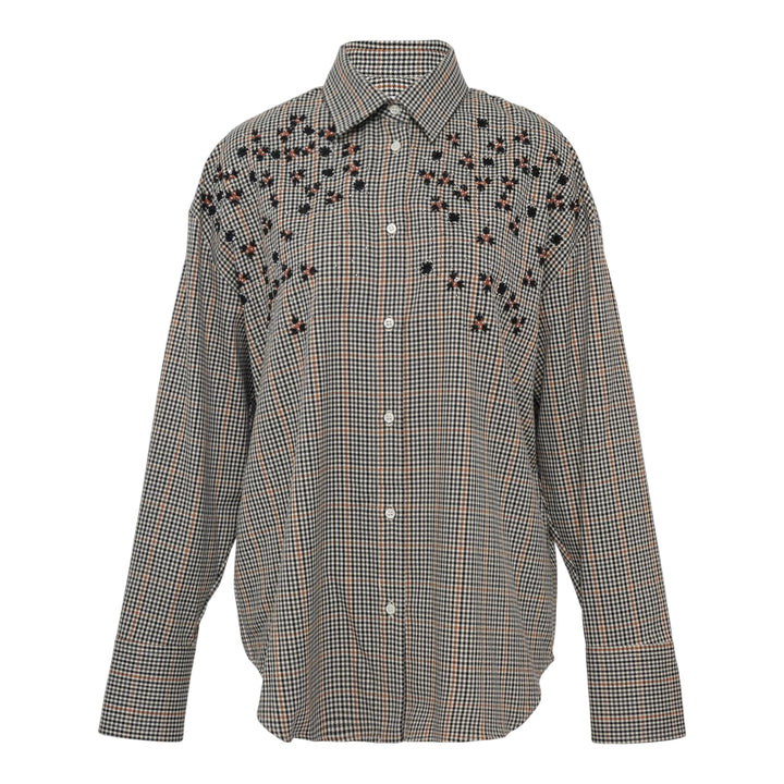 Club21 - MSGM - Camicia Shirt With Details - BLOUSES - White