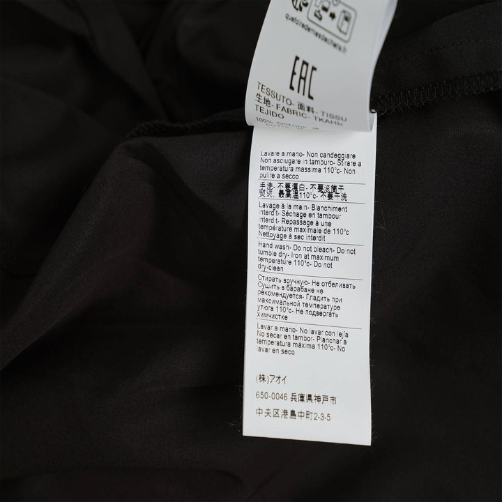 Club21 - MSGM - Center Ruffle Detailed Blouse - BLOUSES - Black