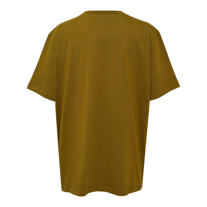 Club21 - MSGM - Elegant Logo Tee - TEES - Olive