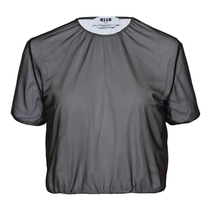 Club21 - MSGM - Mesh T-Shirt - TEES - White