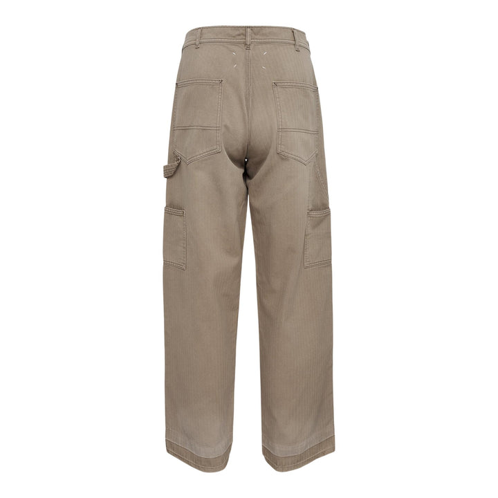Club21 - Maison Margiela - Pants 5 Pockets - PANTS - Beige