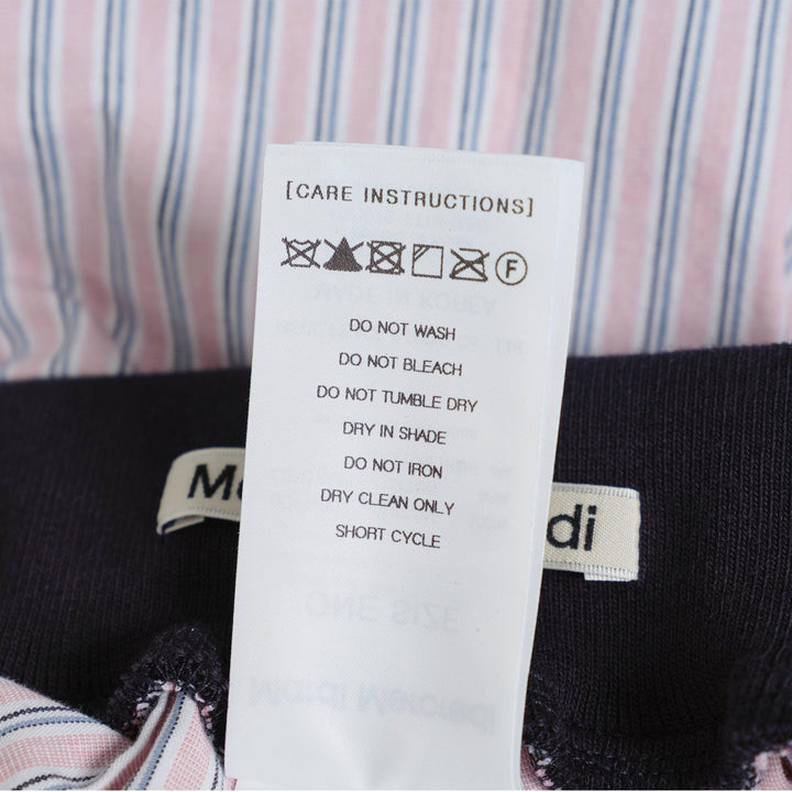 Club21 - Mardi Mercredi - Cotton Pleated Maxi Skirt Stripe - SKIRTS - Pink