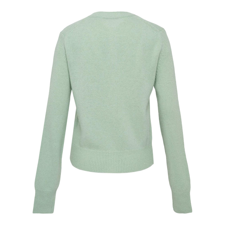 Club21 - Mardi Mercredi - Raccoon Blended Cardigan Round Neck - CARDIGANS - Green