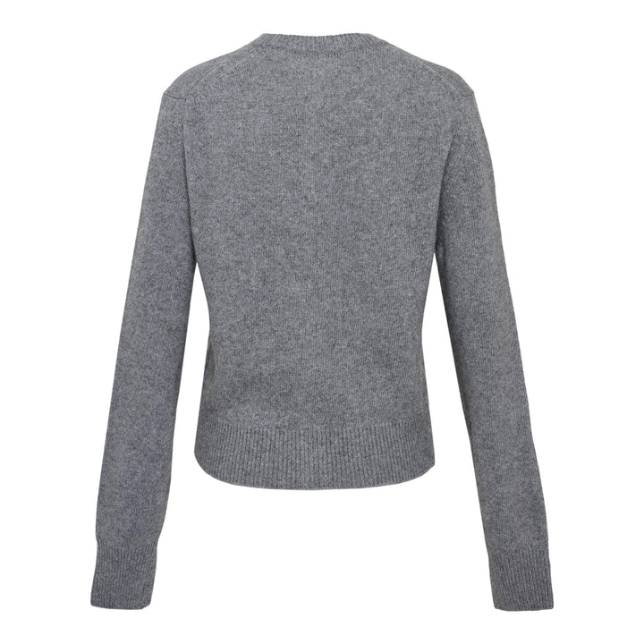 Club21 - Mardi Mercredi - Raccoon Blended Cardigan Round Neck - CARDIGANS - Grey