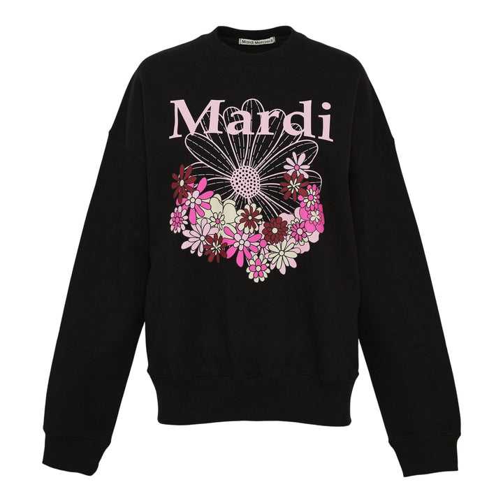 Club21 - Mardi Mercredi - Sweatshirt Flowermardi Jardin - SWEATSHIRTS - Black