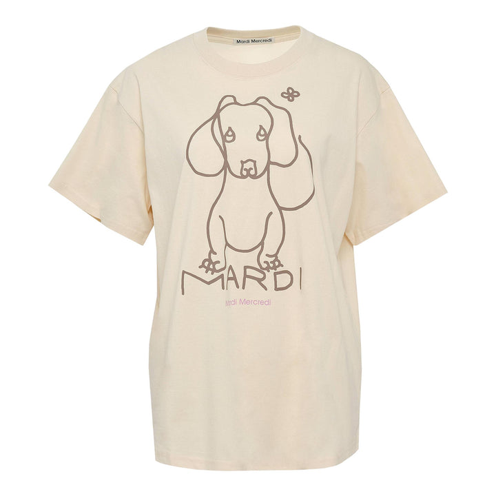 Club21 - Mardi Mercredi - Tshirt Ddanji CH.02 - TEES - Cream