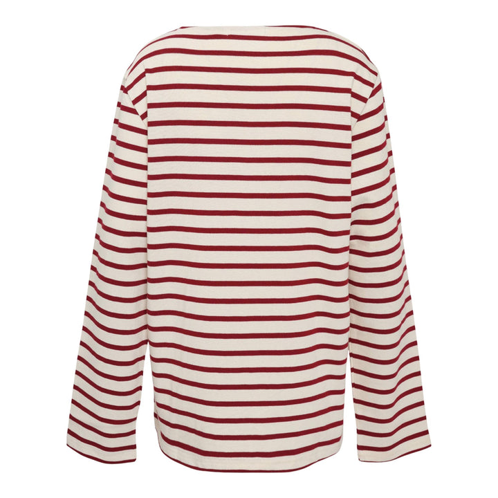 Club21 - Mardi Mercredi - Tshirt Long Sleeve Stripe - TEES - Red