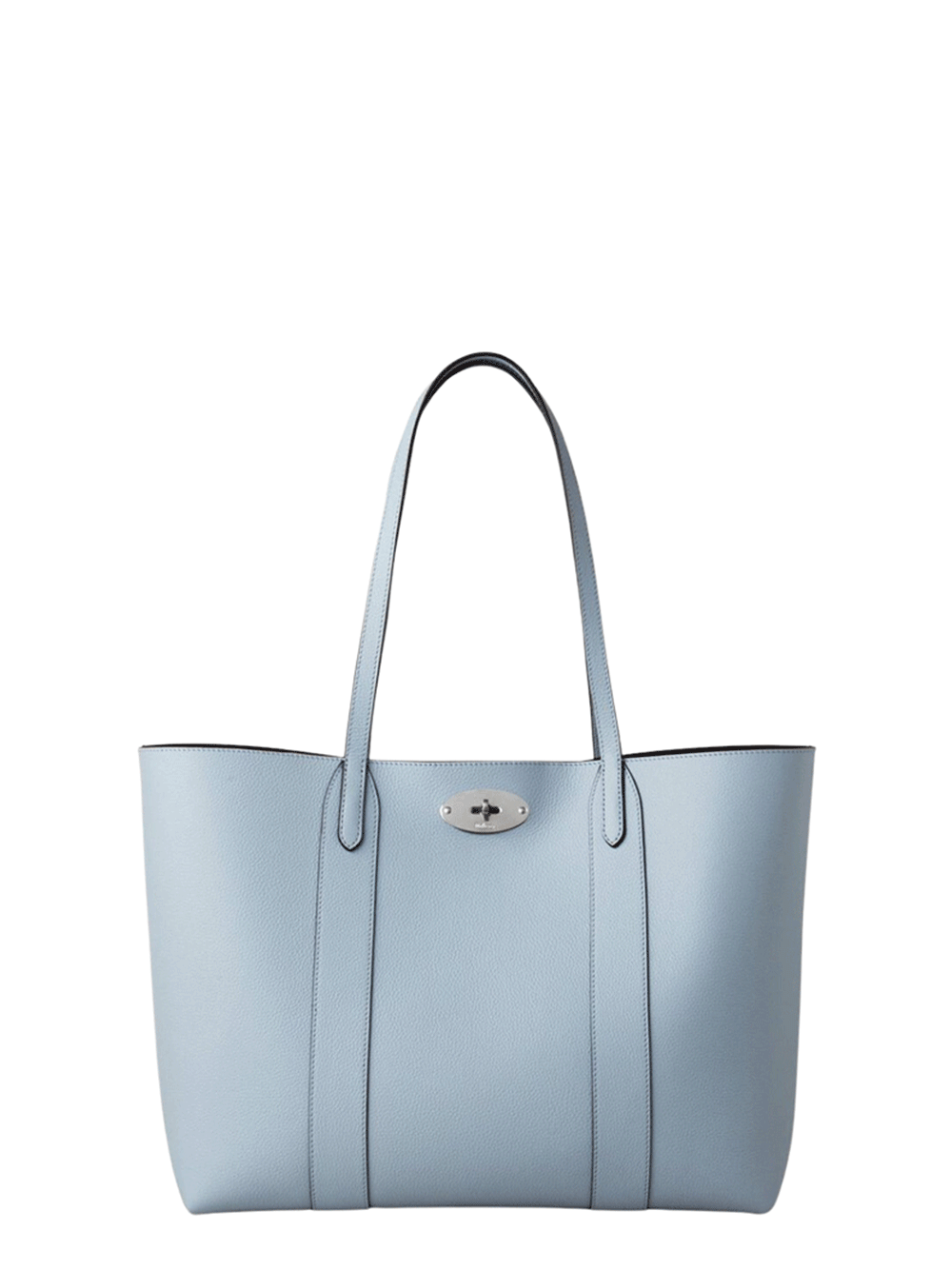 Mulberry bayswater small classic grain leather tote bag sales