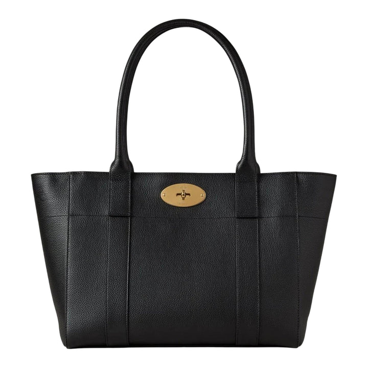 Club21 - Mulberry - Bayswater 9 To 5 Black Small Classic Grain - HANDBAGS - Black
