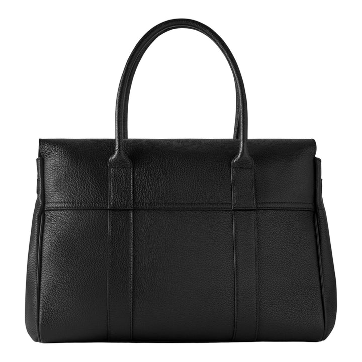 Club21 - Mulberry - Bayswater Black & Brass Small Classic Grain - MEDIUM SHOULDER BAGS - Multi