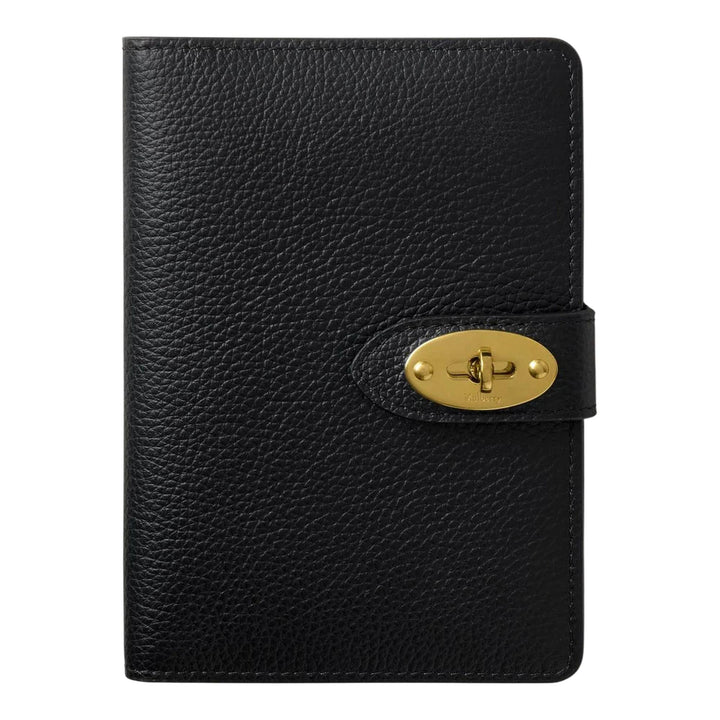 Club21 - Mulberry - Darley Passport Cover Small Classic Grain - PASS. HOLDERS - Black