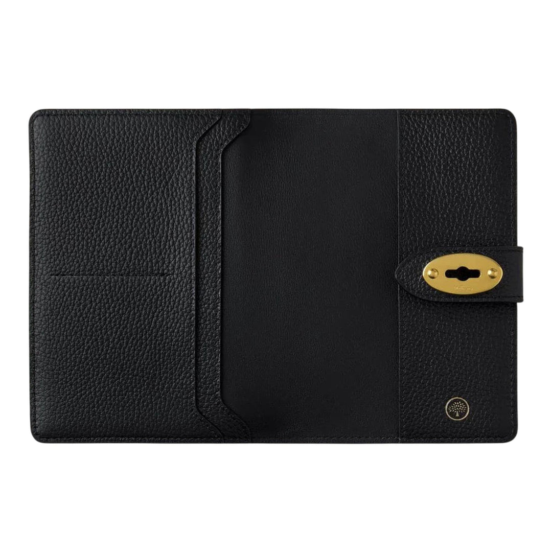 Club21 - Mulberry - Darley Passport Cover Small Classic Grain - PASS. HOLDERS - Black
