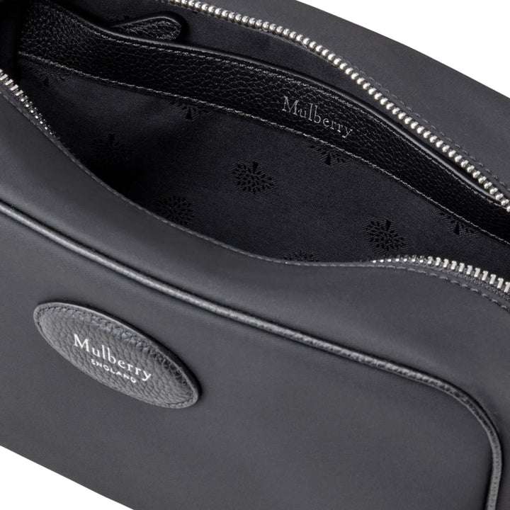 Club21 - Mulberry - Heritage Wash Case Black Nylon - POUCHES - Black