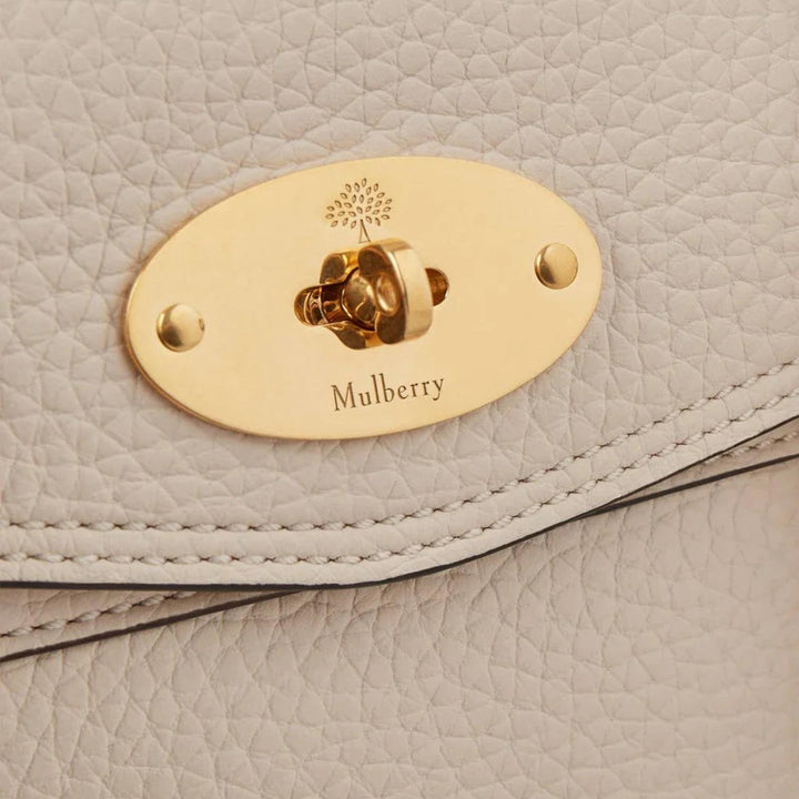 Club21 - Mulberry - Mini Alexa Eggshell Heavy Grain - MINI TOP HANDLE - Eggshell