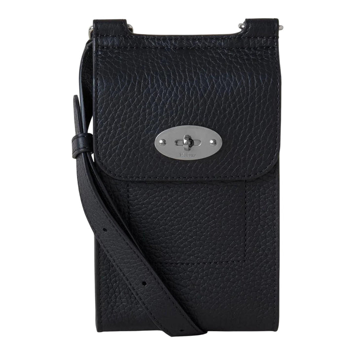 Club21 - Mulberry - Mini Antony Black Heavy Grain - POUCHES - Black