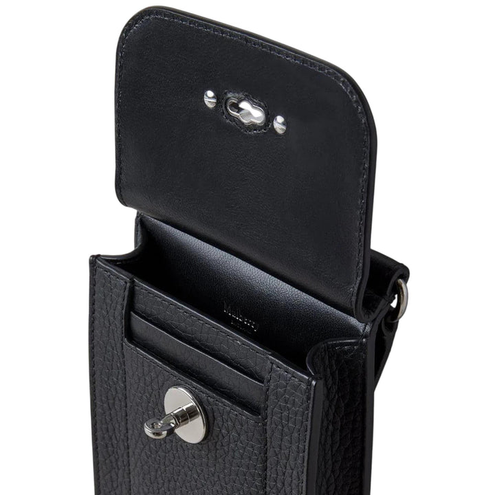 Club21 - Mulberry - Mini Antony Black Heavy Grain - POUCHES - Black