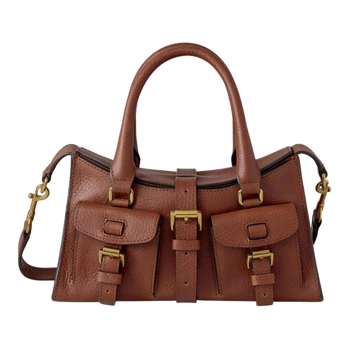 Club21 - Mulberry - Mini Roxanne Nvt - MINI SHOULDER BAGS - Oak